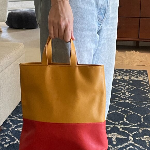 simon miller hand bag retails $395 - leather, retro - Picture 6 of 10